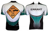 "Share The Road Sign" Cycling Jersey