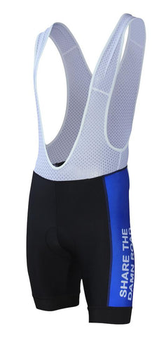 Share The Damn Road 4.0 Cycling Bib Shorts