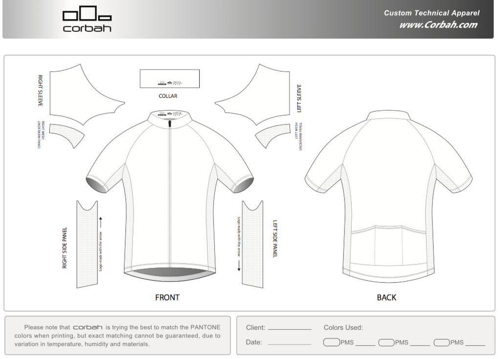 Single Custom Cycling Jersey sharethedamnroad