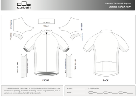 Single Custom Cycling Jersey