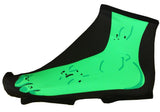 Green Monster Cycling Shoe Covers